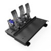 Pedal slider baseplate with heel plate