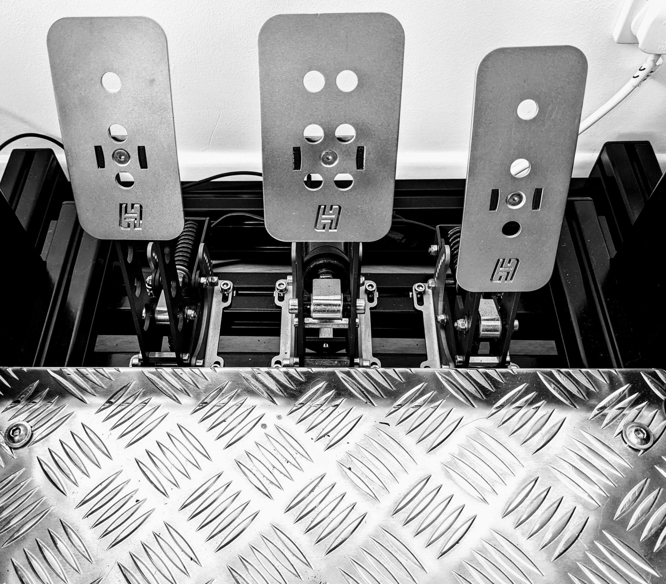 best sim racing pedals - heusinkveld sprints