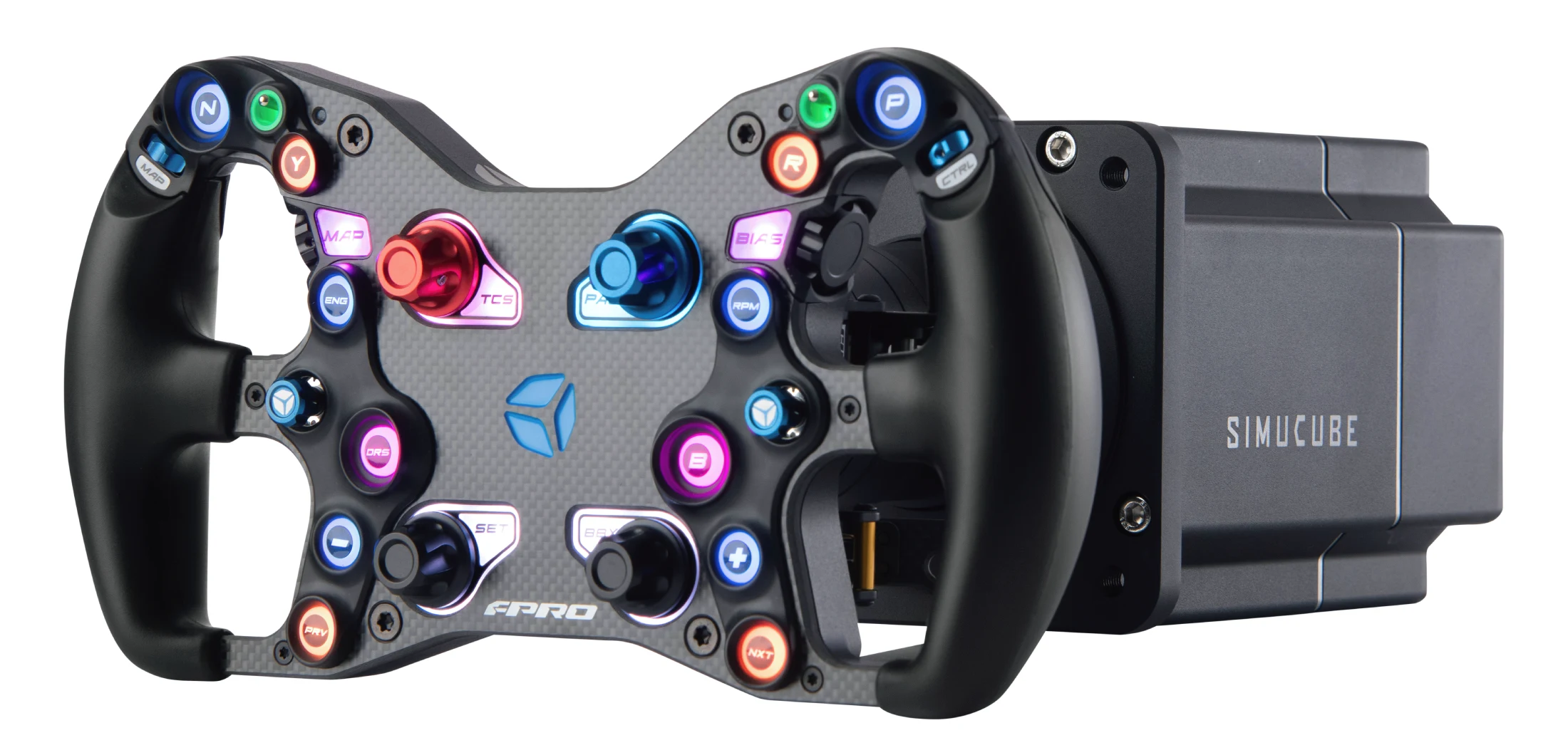 Simucube 2 Pro + Cube Controls CSX-3 BUNDLE 2200x1060