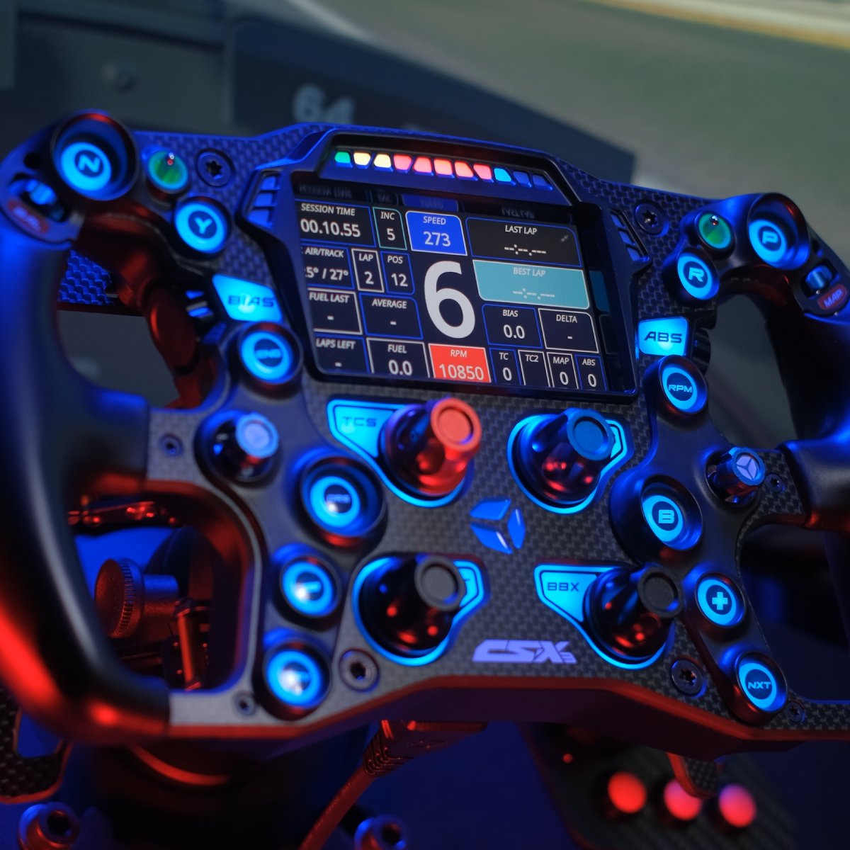 Cube Controls Formula CSX-3 sim racing steering wheel - main picture - G-Performance