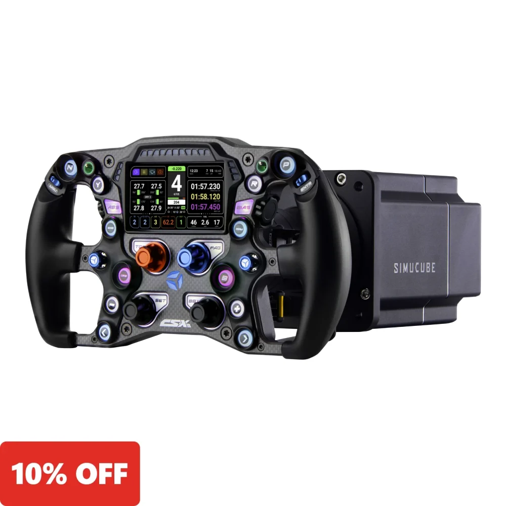 Simucube 2 Pro + Cube Controls CSX-3 BUNDLE 10% OFF - G-Performance