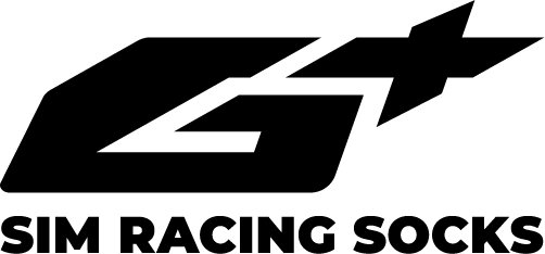 G+ Sim Racing Socks Logo
