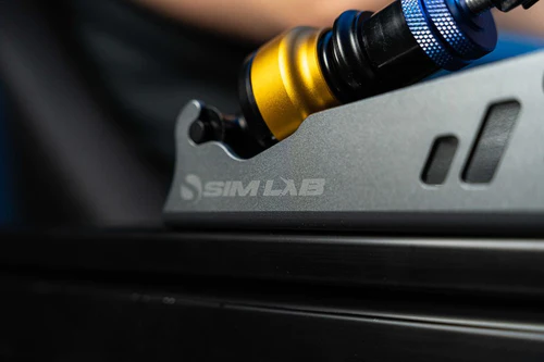 Sim-Lab XB1 LOADCELL handbrake - side view on sim 2 - G-Performance