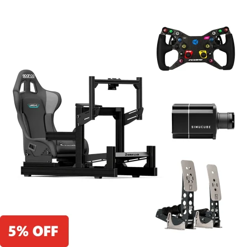GT Sport BUNDLE - integrated single monitor mount - with discount 2.0