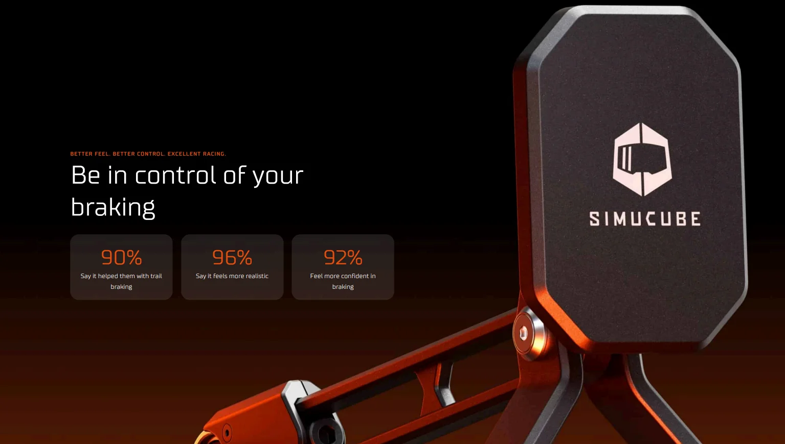 Be in control of your braking